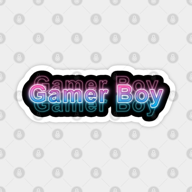 Gamer Boy Sticker by Sanzida Design